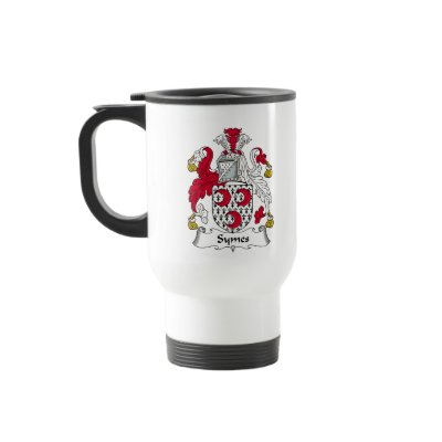 Symes Family Crest Mugs by coatsofarms
