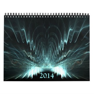 Symmetrical fractals 2014 calendars
