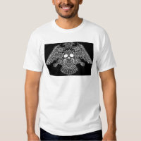 Symmetrical Skull with Guns and bullets by Al Rio Shirt