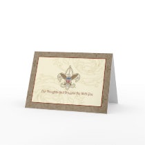 Sympathy Card by boyscouts Sympathy Card