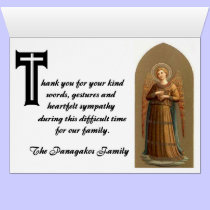 Sympathy card for Female Family Member cards