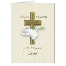 Sympathy for loss of dad cards