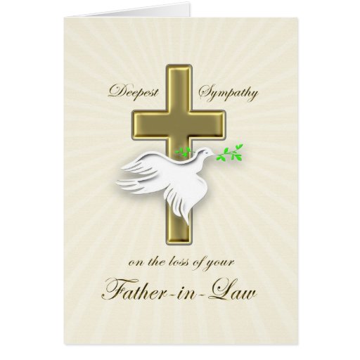 sympathy-for-loss-of-father-in-law-greeting-card-zazzle