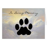 Sympathy (In Loving Memory) Card cards