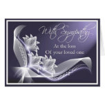 Sympathy - Loss of Loved One Card cards