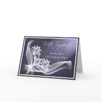 Sympathy - Loss of Mother cards by NightSweatsDiva Sympathy - Loss of Mother cards