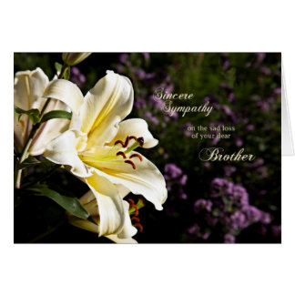 Loss Of Brother Cards | Zazzle