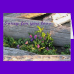 Sympathy - Sorry for your loss cards
