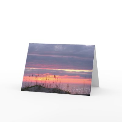 Sympathy Sunset Greeting Card by patsarts