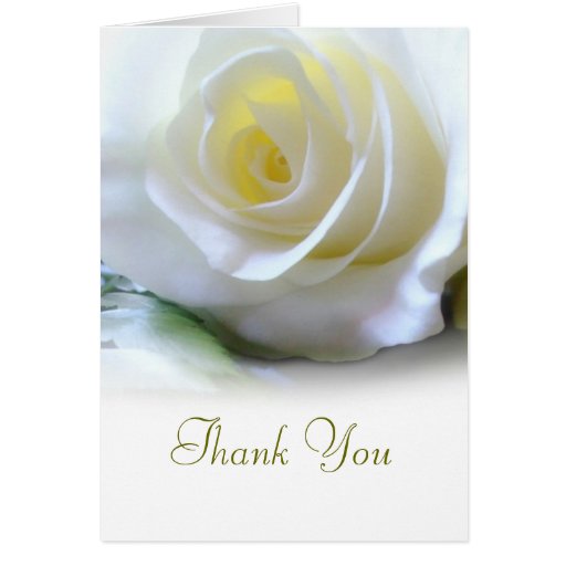 Sympathy Thank You Card | Zazzle