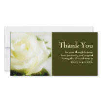 Sympathy Thank You Photo Cards