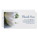 Sympathy Thank You Custom Photo Card