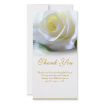 Sympathy Thank You Photo Cards
