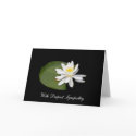 Sympathy - Water Lily cards
