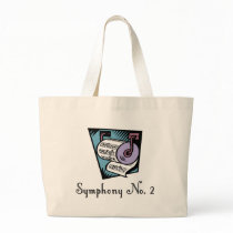 Symphony Tote Bag by occupationtshirts Symphony Tote Bag