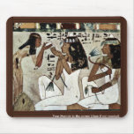 Symposium Detail By Maler Der Grabkammer Des Thot Mousepads