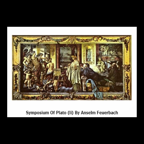 Symposium Of Plato (Ii) By Anselm Feuerbach Print