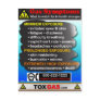 Symptoms of Gas Poisoning Post Cards