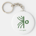 SymTell Green Stable Symbol Key Chains