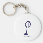 SymTell Purple Shame Symbol Keychains