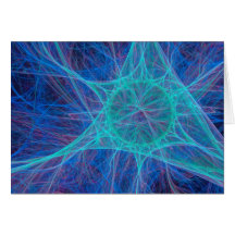 Synapse Center Greeting Card