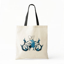 Synch Swimming Illustration bags