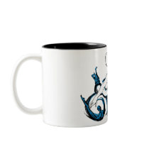 Synch Swimming Illustration mugs