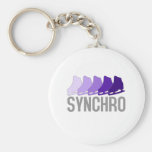 Synchro Skates Key Chain