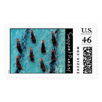 Synchro Swimmers postage by kcparks Synchro Swimmers postage