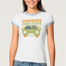 Synchronize Rear Flaps T-Shirt by arncyn Synchronize Rear Flaps T-Shirt