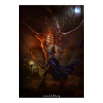 Synd Dragon Knight Canvas posters