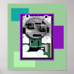 Synonymous Seven Robot Poster posters