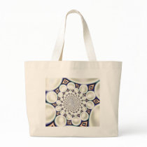 Synthetic Circles Tote Bag