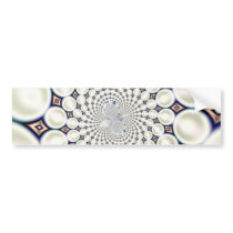 Synthetic Circles Bumper Stickers