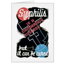 Syphilis Is Dangerous 1941 WPA cards by lc_wpa Syphilis Is Dangerous 1941 WPA cards