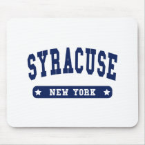 Syracuse New York College Style tee shirts mousepads