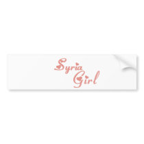 Syria Bumper Sticker