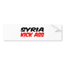 SYRIA BUMPER STICKERS