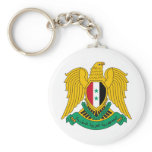 Syria coat of arms key chain