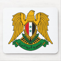 Syria Coat of Arms Mousepad