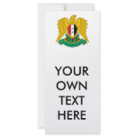 Syria. Coat of Arms rack cards