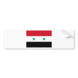 Syria flag bumper sticker