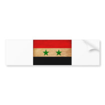 Syria Flag Bumper Stickers