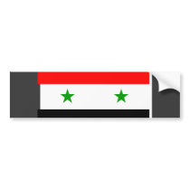 Syria Flag Bumper Sticker