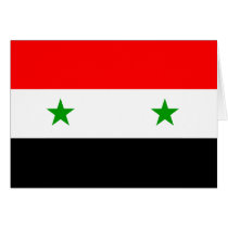 Syria Flag cards