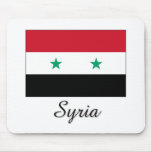 Syria Flag Design Mouse Mats