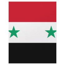 Syria flag letterhead