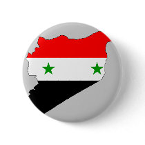 Syria flag map pins