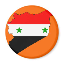 Syria flag map magnets by FlagStore Syria flag map magnets