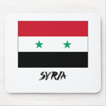 Syria Flag mousepads